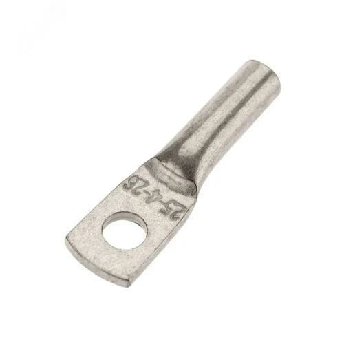 Наконечник медный луженый ТМЛ 2,5–4–2,6 (2,5кв мм — 5мм) ГОСТ 7386-80, 10шт, REXANT — фото изделия