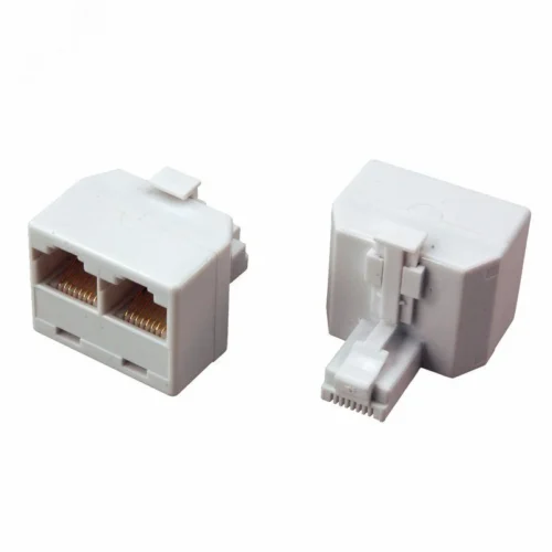 Переходник сетевой LAN. (штекер 8Р8С (Rj-45) -2 гнезда 8Р8С (Rj-45)), — фото изделия