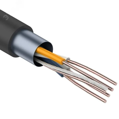 Витая пара F/UTP 2PR 24AWG CAT5e PE OUT черный 305 м — фото изделия