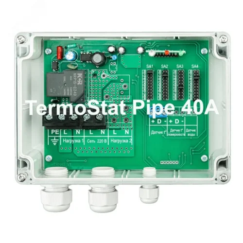 Терморегулятор TermoStat Pipe 40A IP65 — фото изделия