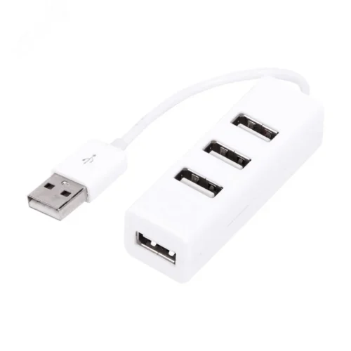 Разветвитель USB на 4 порта белый,, — фото изделия