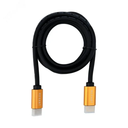 Кабель HDMI-HDMI 2.0, 1.5м., GOLD — фото изделия