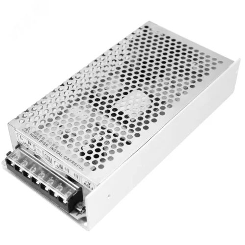 Источник питания 220 V AC/12 V DC 12,5 A 150 W с разъемами под винт, без влагозащиты (IP23) — фото изделия