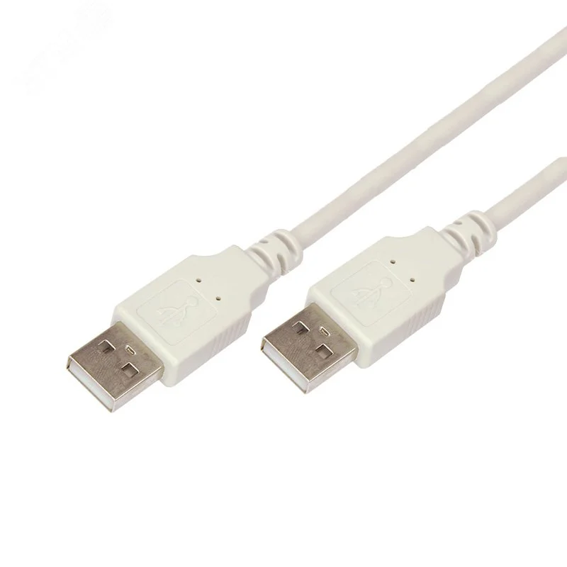 Кабель USB (шт. USB A — шт. USB A), 3м., серый — фото изделия