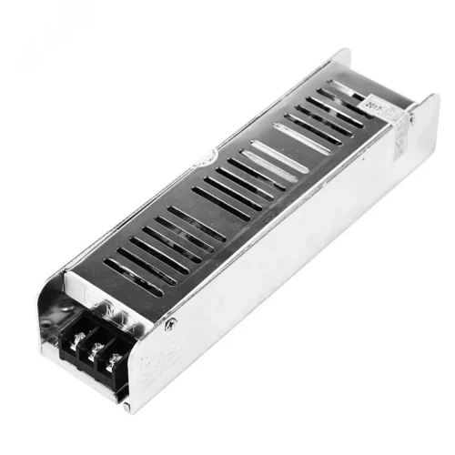 Источник питания компактный 12 V 100 W с разъемами под винт, без влагозащиты (IP23) — фото изделия