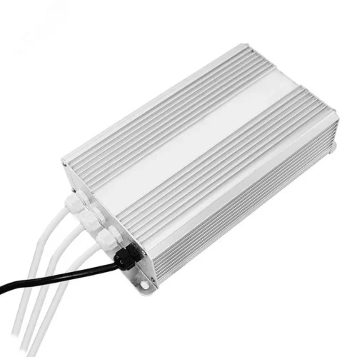Источник питания 12 V 200 W с проводами, влагозащищенный (IP67) Al — фото изделия