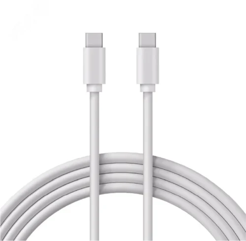Кабель Type-C — Type-C PD 60W, 1m, PVC, white, 18-1831, — фото изделия