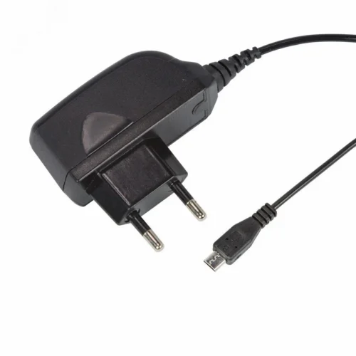 Устройство сетевое зарядное microUSB 220 В, 5V, max: 1500 mA, шнур 1.2 м черное, — фото изделия