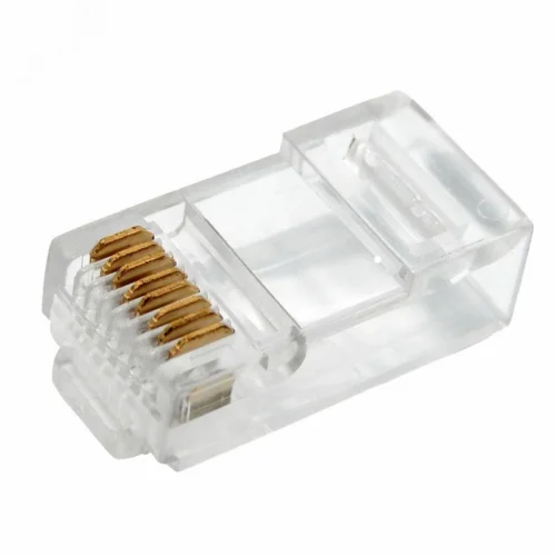 Разъем сетевой LAN на кабель. штекер 8Р8С (Rj-45) под обжим (2шт), — фото изделия