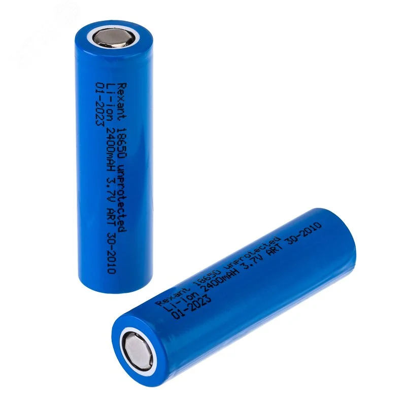 Аккумулятор 18650 unprotected Li-ion 2400 mAH 3.7 В — фото изделия