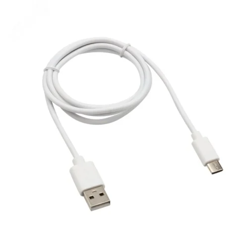Кабель USB-Type-C, 2A, PVC, white, 1m, 18-1895, — фото изделия