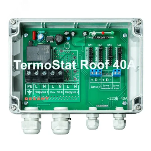 Терморегулятор TermoStat Roof 40A IP65 — фото изделия