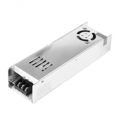 Источник питания компактный 12 V 16,7 A 200 W с разъемами под винт, без влагозащиты (IP23) — фото изделия