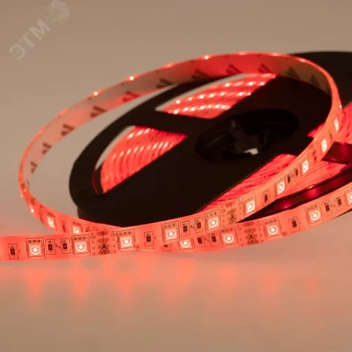 Лента LED силикон, 10 мм, IP65, SMD 5050, 60 LED/m, 12 V, цвет свечения RGB — фото изделия
