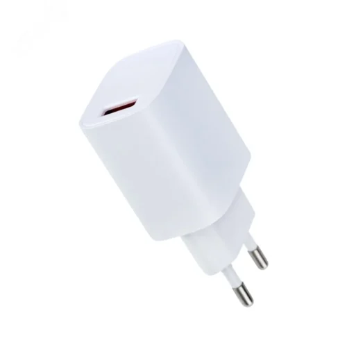 Устройство сетевое зарядное USB 5V, 3 A с Quick charge, белое, — фото изделия