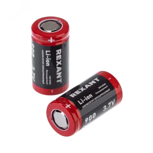 Аккумулятор Li-ion 18350 unprotected 900 mAH 3.7 В — фото изделия
