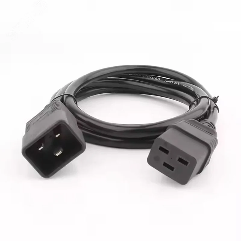 Кабель питания IEC 320 C19 — IEC 320 C20 3×1,5 мм2, длина 5м — фото изделия