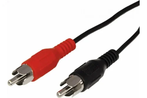Шнур 2 RCA — 2 RCA, 1.5 м., черный — фото изделия