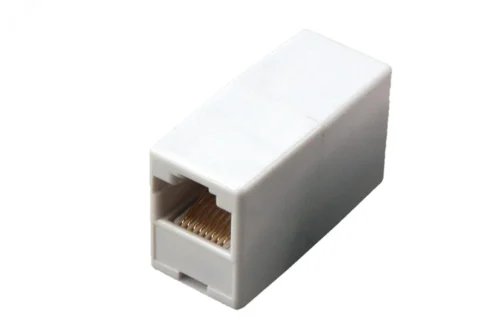 Проходник компьютерный RJ-45(8P-8C) cat 5e (гнездо-гнездо), — фото изделия
